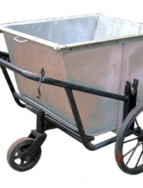 Xe thu gom rác bằng tôn