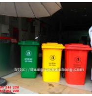 Thùng rác công nghiệp 240 lít