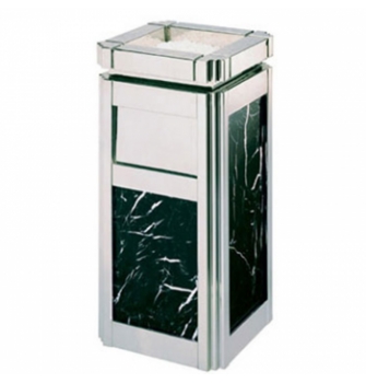 Thùng rác inox đá hoa cương