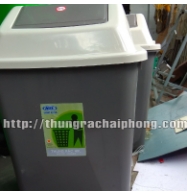 Thùng rác nhựa 45 lít