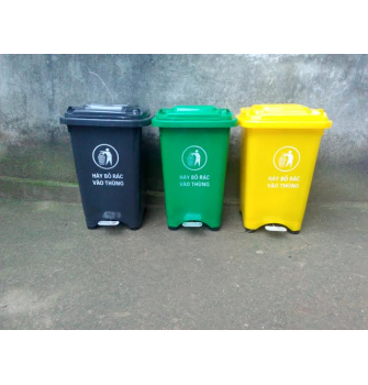 THÙNG RÁC NHỰA 60 LÍT 