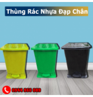 Thùng rác nhựa đạp chân