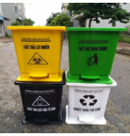 Thùng rác y tế 20L 