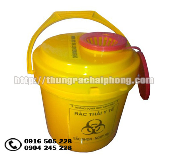 thùng rác y tế hải phòng