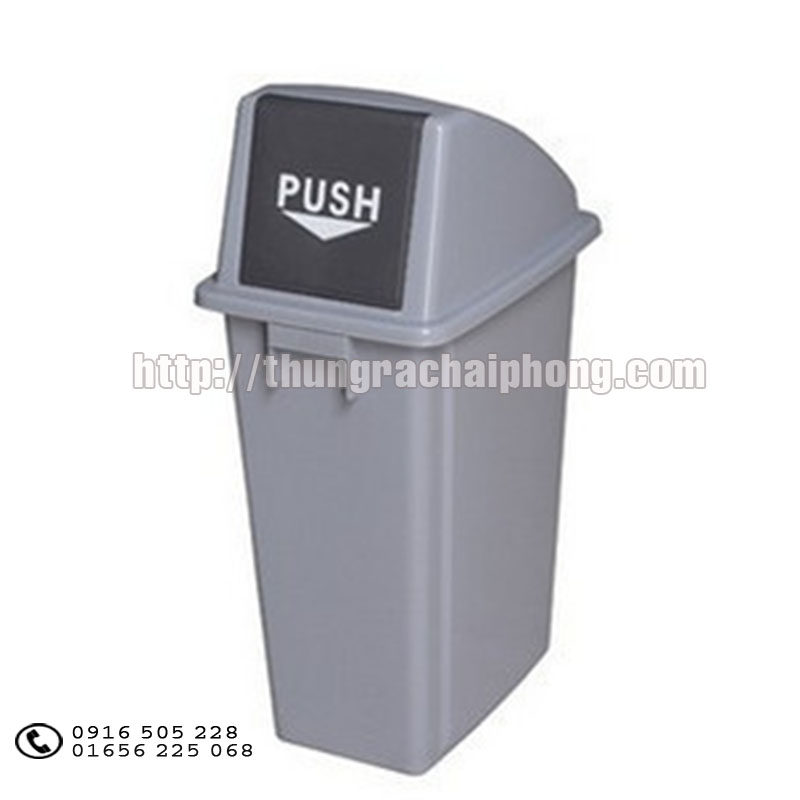 thung rac nhua HDPE 60l nhap khau