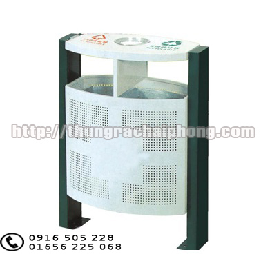 thùng rác ngoài trời