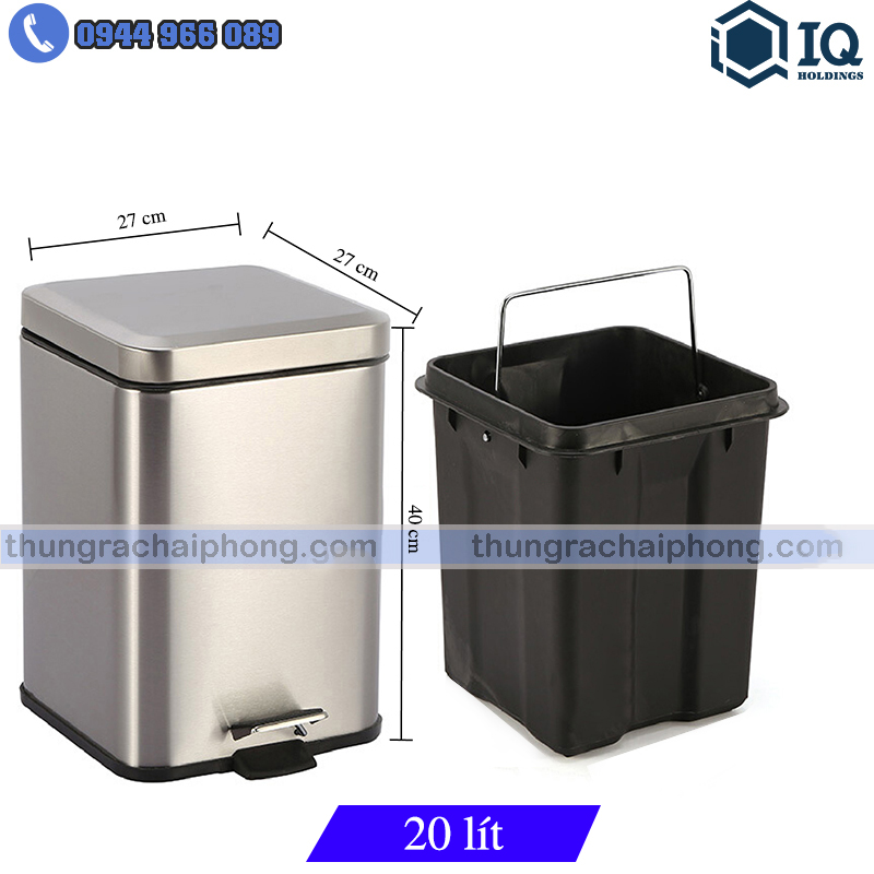 thung-rac-inox-dap-chan-vuong-20L