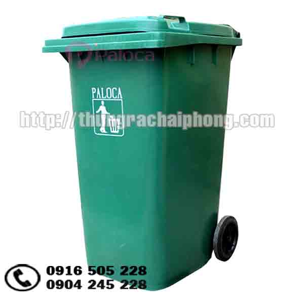 thùng rác nhựa 120 lít