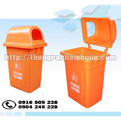 thùng rác công cộng